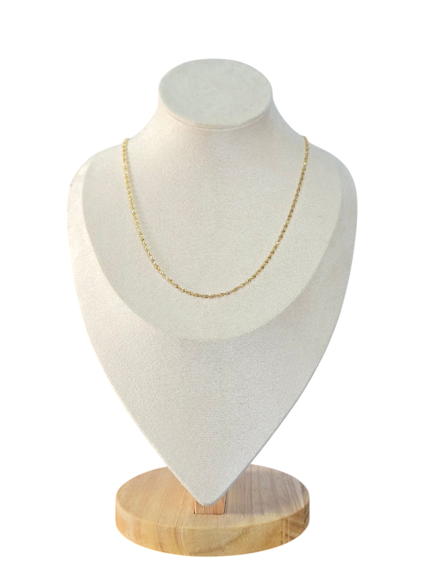 Cadena Figaro Oro Laminado CF245