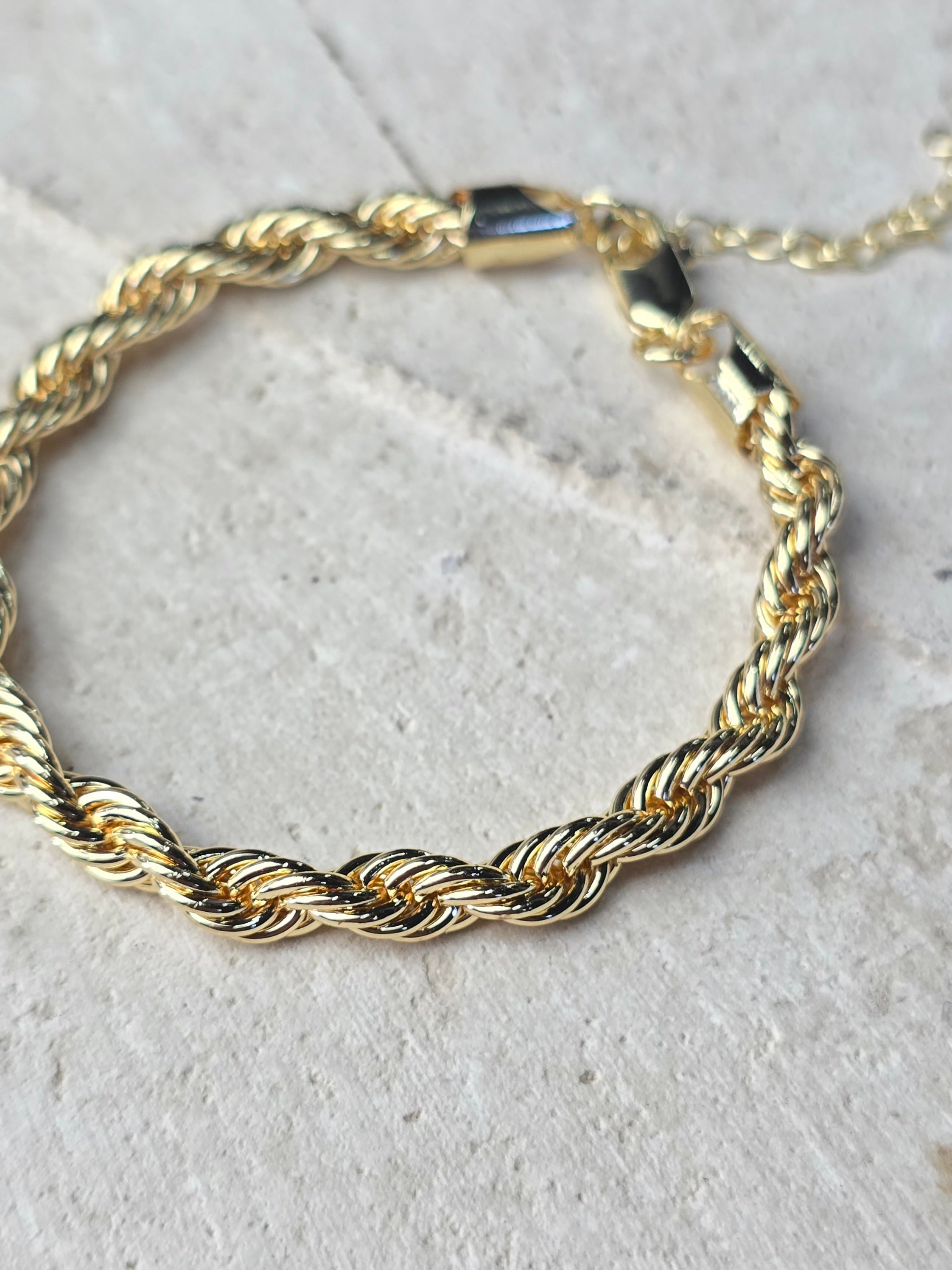 Pulsera Torsal Oro Laminado PTO6