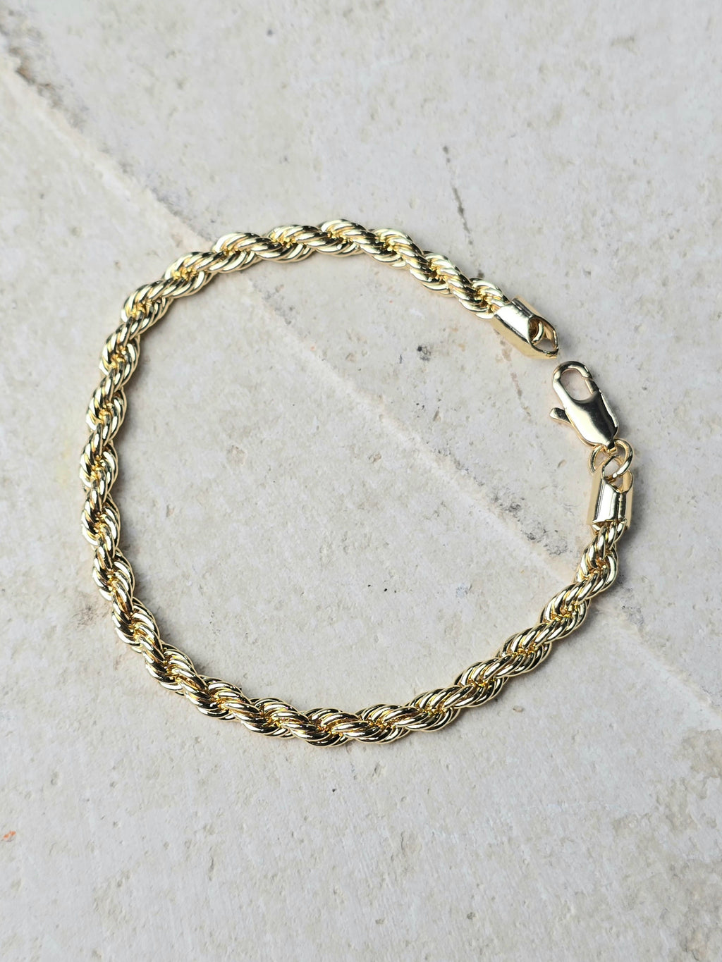 Pulsera Torsal Oro Laminado PTO4