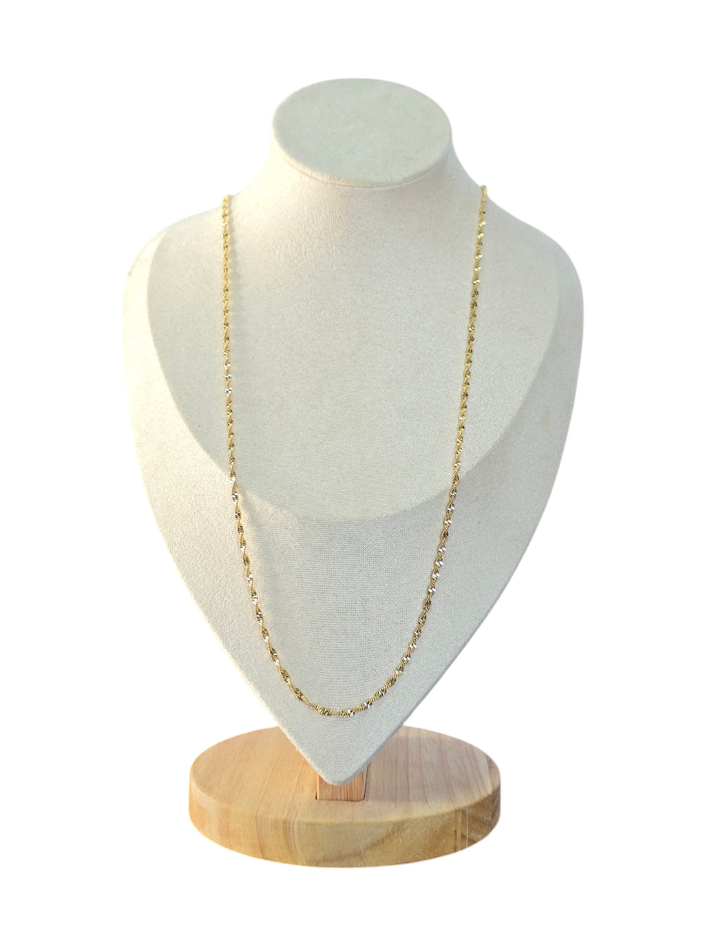 Cadena Figaro Oro Laminado CF370